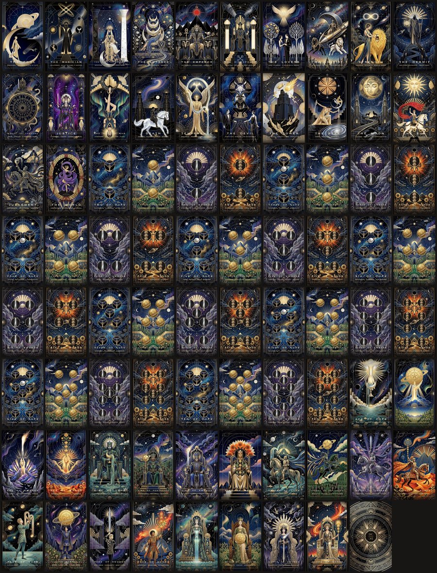 Starlit Deco deck